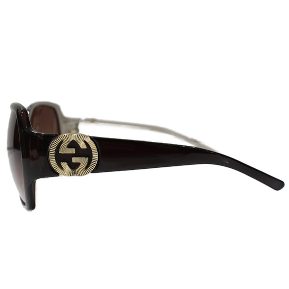 Gucci Round Sunglasses Brown - Picture 3 of 11